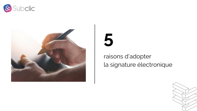 Lire la suite à propos de l’article 5 raisons d’adopter la signature électronique dans vos marchés
